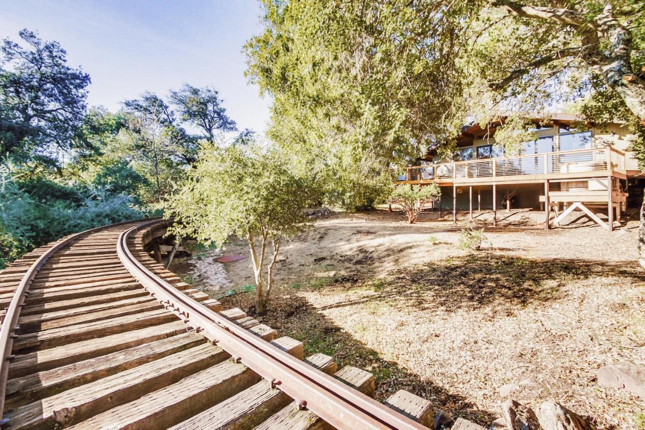 Hot Tub Disney Train Track In Julian Amazing Views المظهر الخارجي الصورة